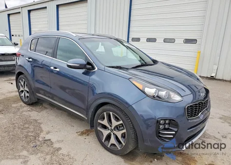 2017 Kia Sportage Sx из США, поврежденный, VIN KNDPR3A67H7185353